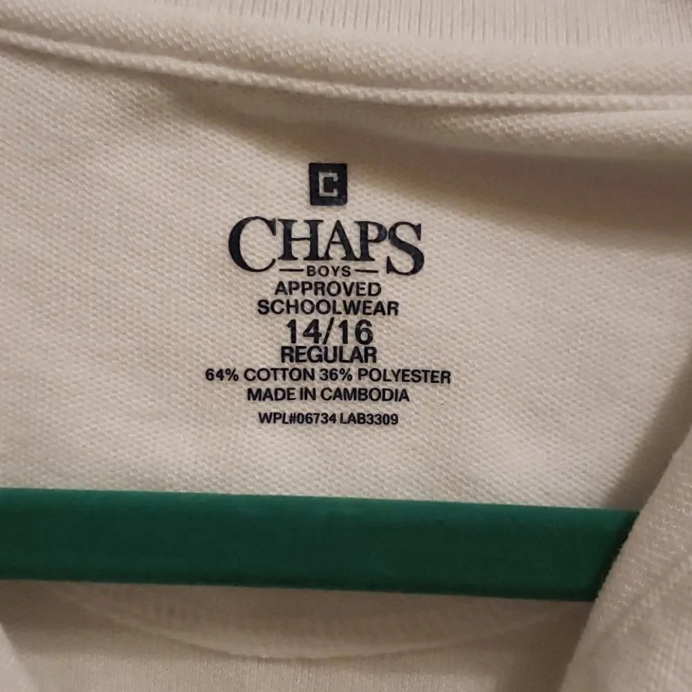 𝅺❤ 3/$20 Chaps uniform polo